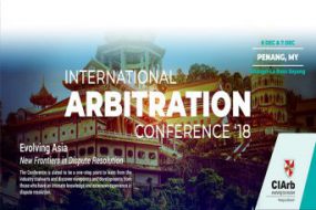 [Malaysia] International Arbitration Conference 2018